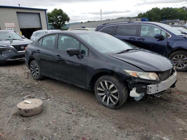 19XFB2F99EE261499 - 2014 HONDA CIVIC EXL შავი ფოტო 4