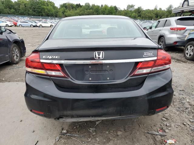 19XFB2F99EE261499 - 2014 HONDA CIVIC EXL შავი ფოტო 6