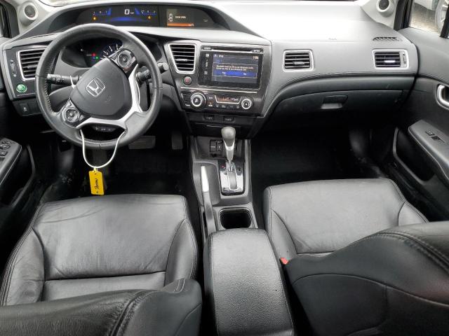 19XFB2F99EE261499 - 2014 HONDA CIVIC EXL შავი ფოტო 8