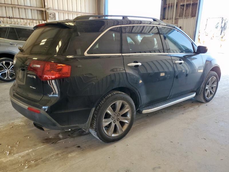 2HNYD2H66CH547120 - 2012 ACURA MDX ADVANCE BLACK photo 3