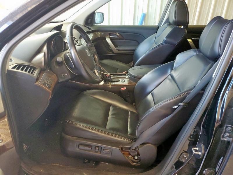 2HNYD2H66CH547120 - 2012 ACURA MDX ADVANCE BLACK photo 7