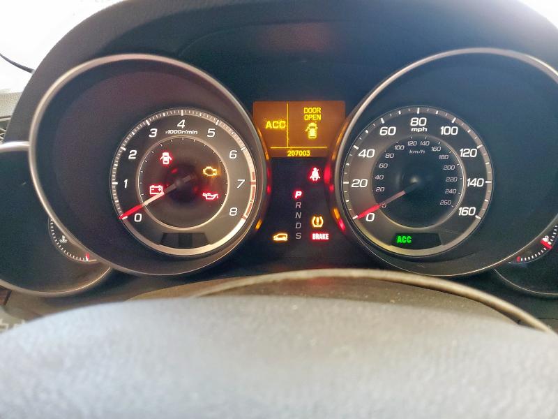 2HNYD2H66CH547120 - 2012 ACURA MDX ADVANCE BLACK photo 9