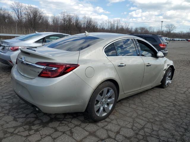 2G4GN5EX4E9323866 - 2014 BUICK REGAL PREMIUM BEIGE photo 3