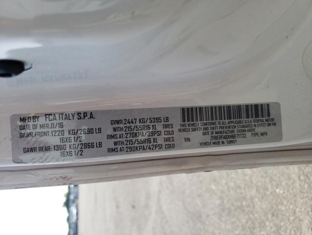 ZFBERFABXH6E71733 - 2017 RAM PROMASTER თეთრი ფოტო 12