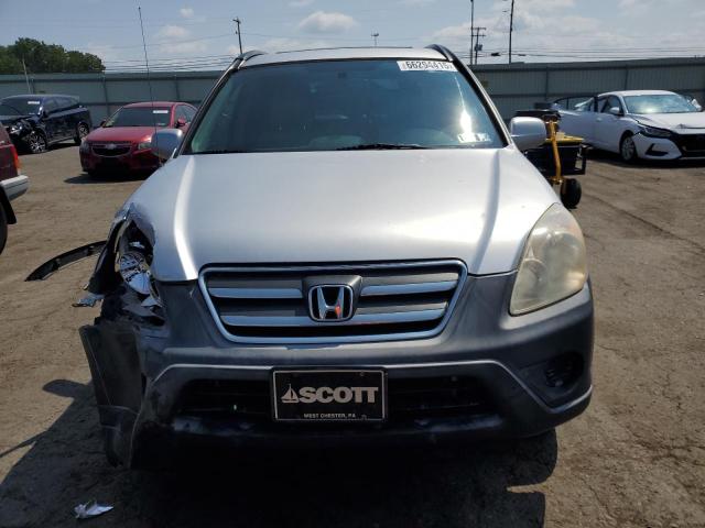 JHLRD78806C058859 - 2006 HONDA CR-V EX 银色 照片 5