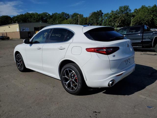 ZASPAKBN4M7D20541 - 2021 ALFA ROMEO STELVIO TI WHITE photo 2