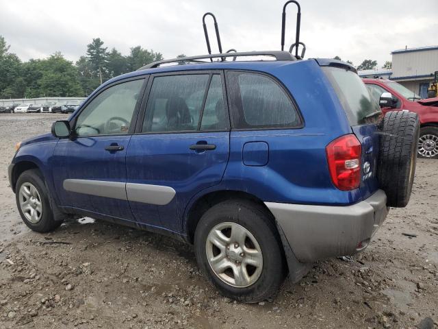 JTEHD20V746002597 - 2004 TOYOTA RAV4 BLUE photo 2