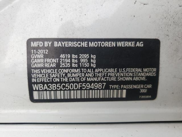 WBA3B5C50DF594987 - 2013 BMW 328 XI SULEV WHITE photo 12