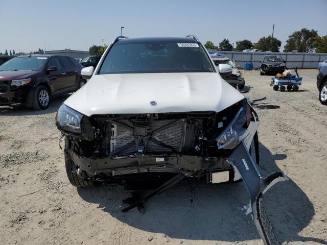 4JGFF5KE1NA795166 - 2022 MERCEDES-BENZ GLS 450 4MATIC WHITE photo 5