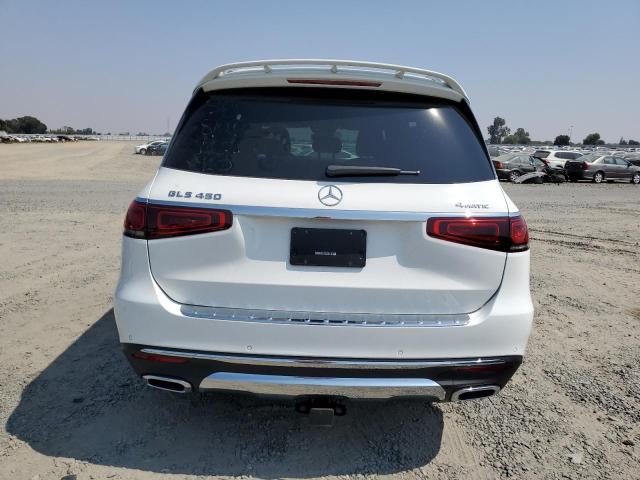 4JGFF5KE1NA795166 - 2022 MERCEDES-BENZ GLS 450 4MATIC WHITE photo 6