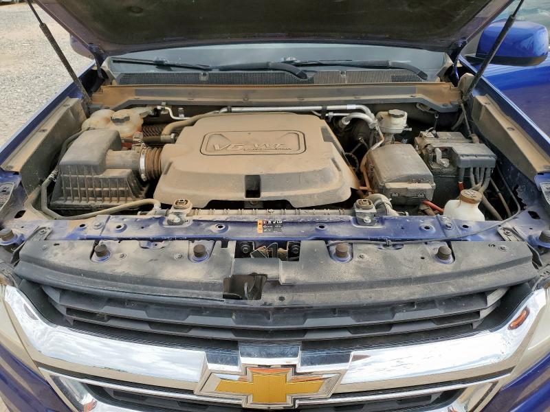 1GCGSCE36G1314303 - 2016 CHEVROLET COLORADO LT BLUE photo 11