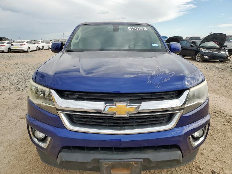 1GCGSCE36G1314303 - 2016 CHEVROLET COLORADO LT BLUE photo 5