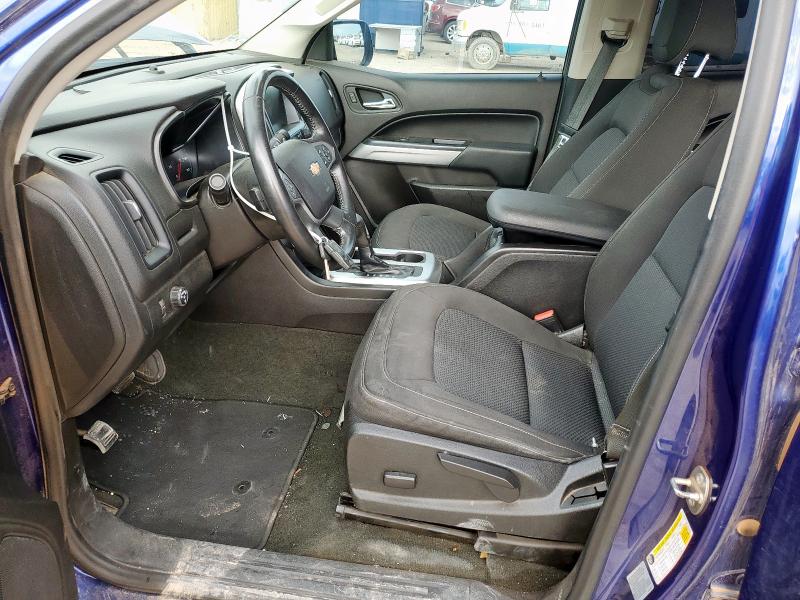 1GCGSCE36G1314303 - 2016 CHEVROLET COLORADO LT BLUE photo 7