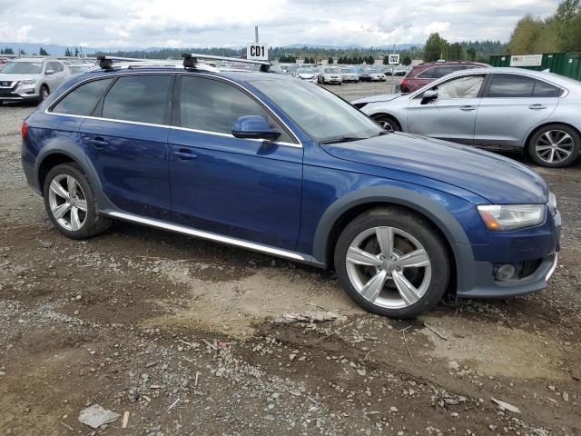 WA1UFAFL8EA001710 - 2014 AUDI A4 ALLROAD PREMIUM PLUS BLUE photo 4