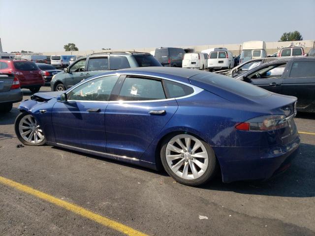 5YJSA1E20JF293598 - 2018 TESLA MODEL S Կապույտ լուսանկար 2