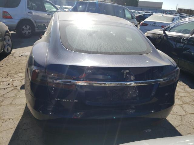 5YJSA1E20JF293598 - 2018 TESLA MODEL S Կապույտ լուսանկար 6