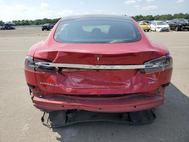 5YJSA1E20JF248239 - 2018 TESLA MODEL S أحمر صورة 6