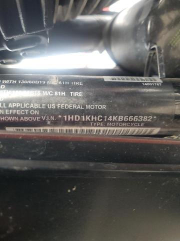 1HD1KHC14KB666382 - 2019 HARLEY-DAVIDSON FLTRX Kırmızı fotoğraf 9