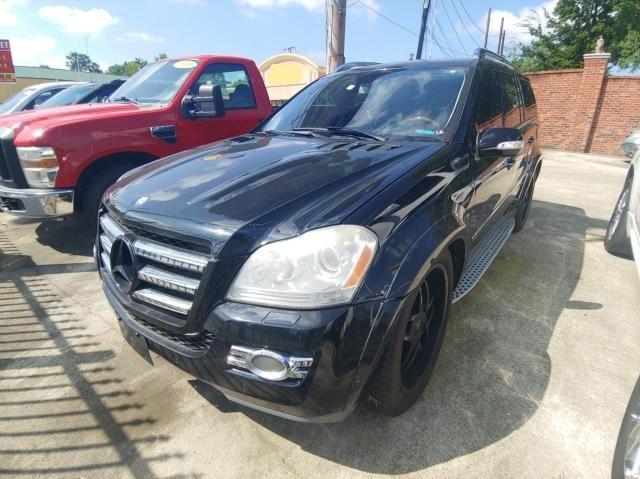 4JGBF86E68A346032 - 2008 MERCEDES-BENZ GL 550 4MATIC BLACK photo 2