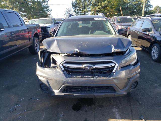 4S4BSAAC4J3380375 - 2018 SUBARU OUTBACK 2.5I GRAY photo 5