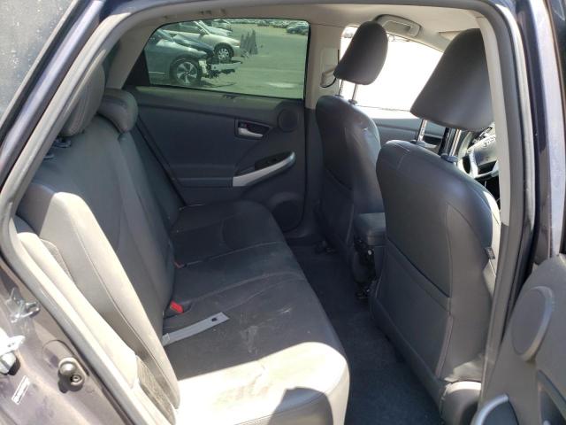 JTDKN3DUXB0266010 - 2011 TOYOTA PRIUS CHARCOAL photo 10