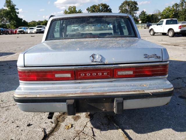 1B3XC56R6MD172185 - 1991 DODGE DYNASTY LE SILVER photo 6