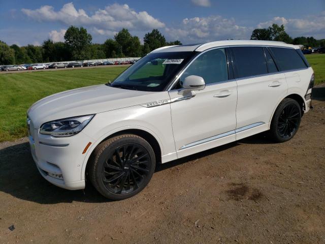 5LM5J7XC1MGL08974 - 2021 LINCOLN AVIATOR RESERVE WHITE photo 1