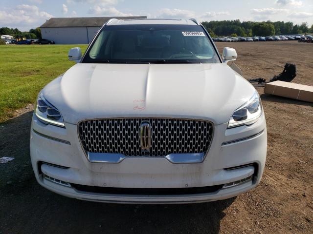 5LM5J7XC1MGL08974 - 2021 LINCOLN AVIATOR RESERVE WHITE photo 5