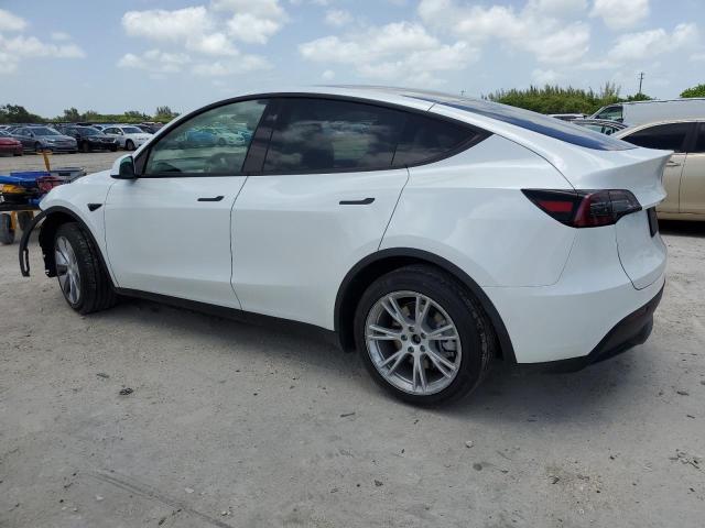 7SAYGDED3RF046831 - 2024 TESLA MODEL Y WHITE photo 2