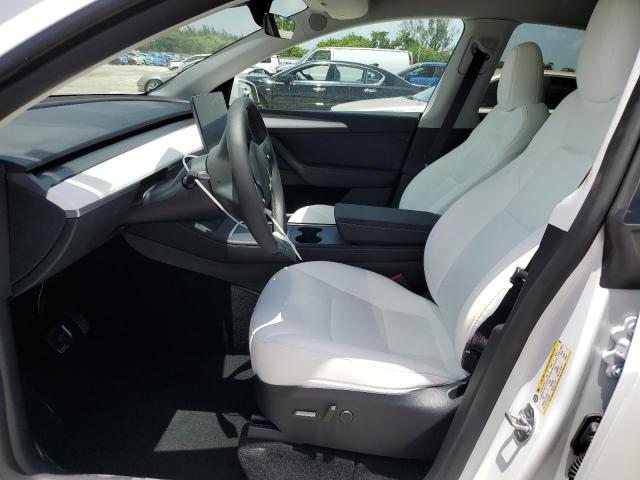 7SAYGDED3RF046831 - 2024 TESLA MODEL Y WHITE photo 7