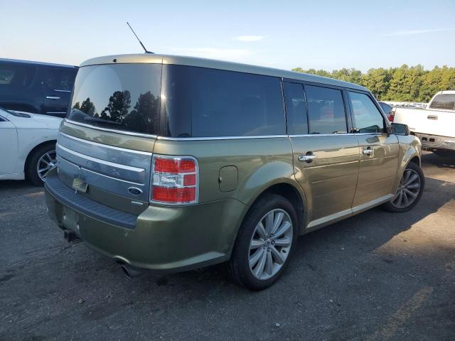 2FMHK6DT8DBD29551 - 2013 FORD FLEX LIMITED GREEN photo 3