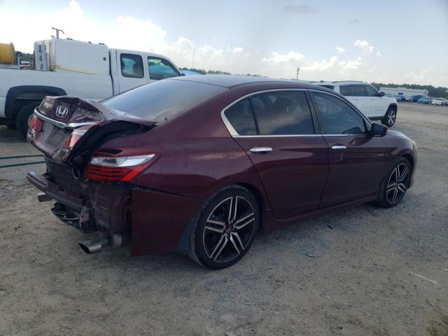 1HGCR2F5XHA089004 - 2017 HONDA ACCORD SPORT برغندي صورة 3