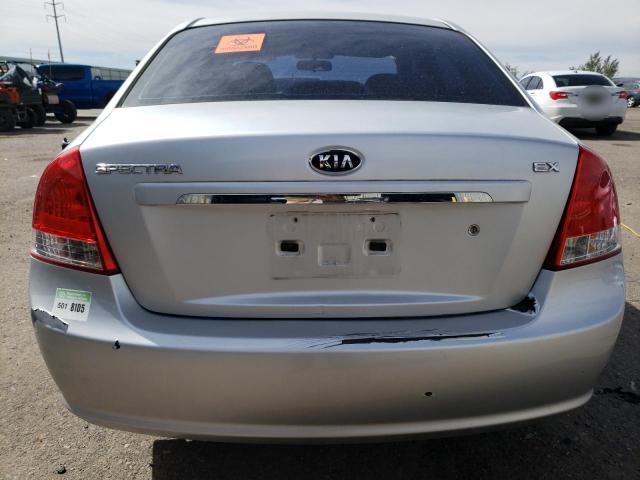 KNAFE222895644168 - 2009 KIA SPECTRA EX SILVER photo 6