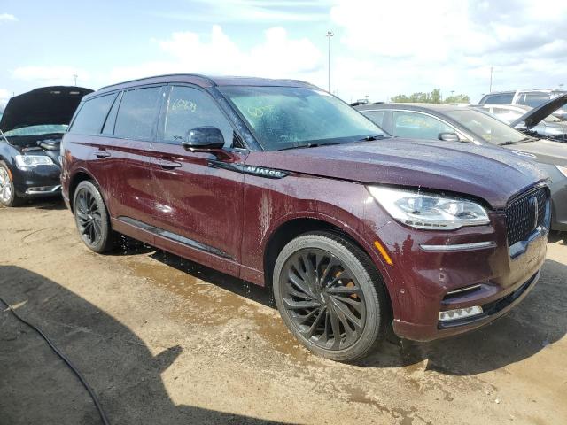 5LM5J7XCXPGL02546 - 2023 LINCOLN AVIATOR RESERVE BURGUNDY photo 4