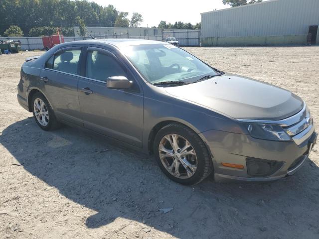 3FAHP0HA7CR128564 - 2012 FORD FUSION SE GRAY photo 4