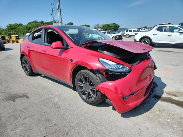 7SAYGDEE4NF315972 - 2022 TESLA MODEL Y 红色 照片 4