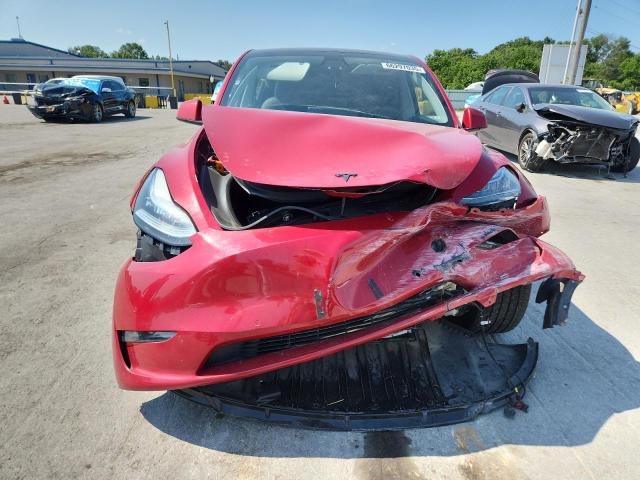 7SAYGDEE4NF315972 - 2022 TESLA MODEL Y 红色 照片 5