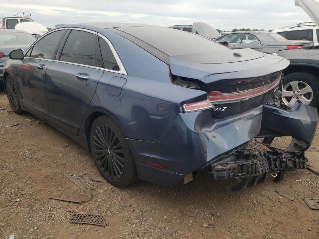 3LN6L5F9XJR625829 - 2018 LINCOLN MKZ RESERVE ლურჯი ფოტო 2