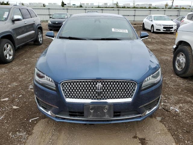 3LN6L5F9XJR625829 - 2018 LINCOLN MKZ RESERVE BLUE photo 5