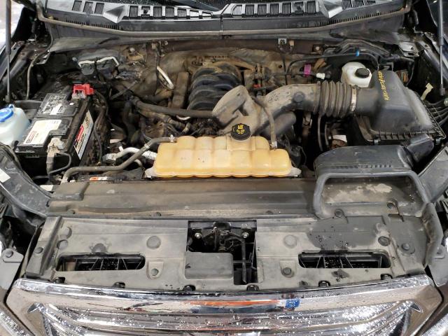 1FTEW1EF7GFA58962 - 2016 FORD F150 SUPERCREW CHARCOAL photo 11