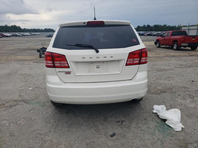 3C4PDCAB3ET247320 - 2014 DODGE JOURNEY SE WHITE photo 6