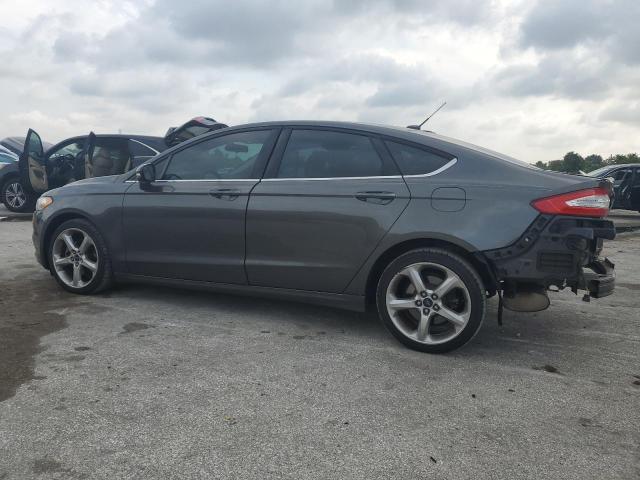 3FA6P0HD5GR394690 - 2016 FORD FUSION SE GRAY photo 2