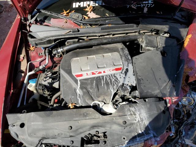 19UUA76508A004941 - 2008 ACURA TL TYPE S RED photo 7