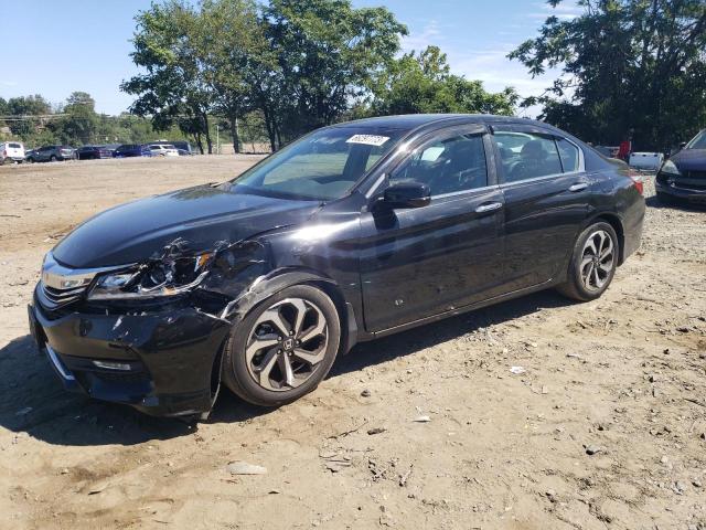 1HGCR2F87HA026470 - 2017 HONDA ACCORD EXL BLACK photo 1