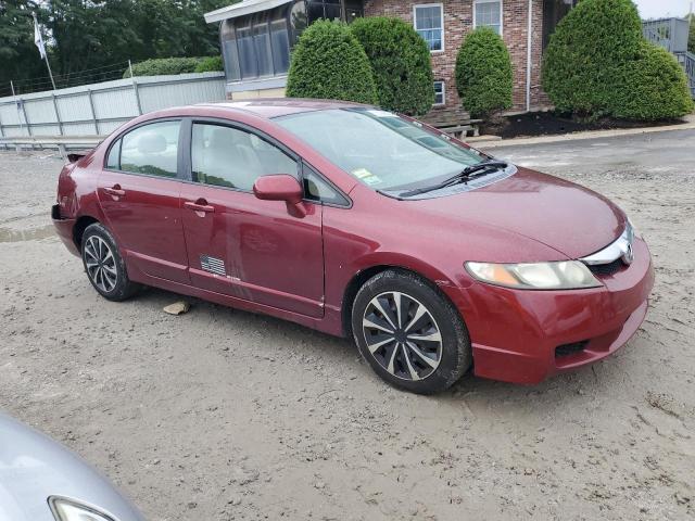 1HGFA16558L051621 - 2008 HONDA CIVIC LX RED photo 4