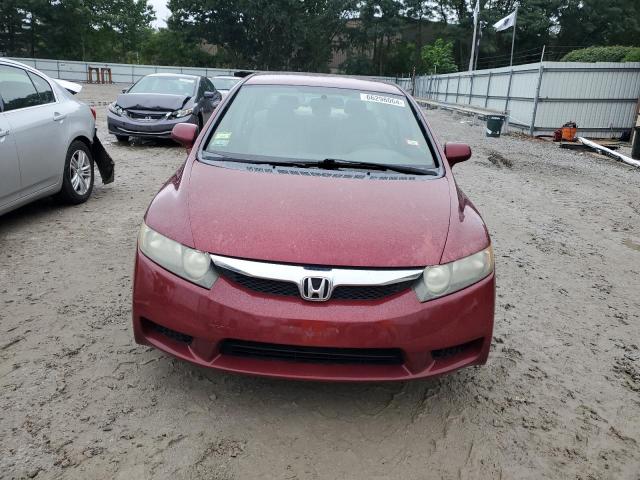 1HGFA16558L051621 - 2008 HONDA CIVIC LX RED photo 5