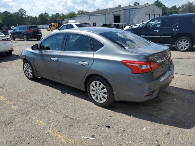 3N1AB7APXKY214217 - 2019 NISSAN SENTRA S GRAY photo 2