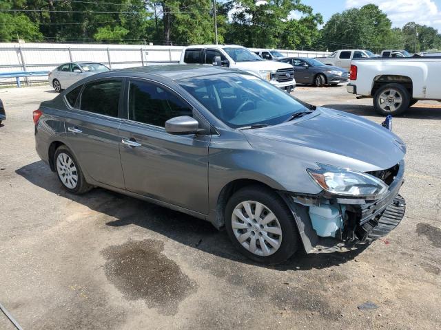 3N1AB7APXKY214217 - 2019 NISSAN SENTRA S GRAY photo 4