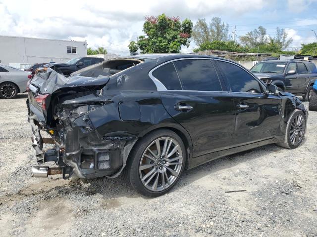 JN1EV7AP1JM363349 - 2018 INFINITI Q50 LUXE BLACK photo 3