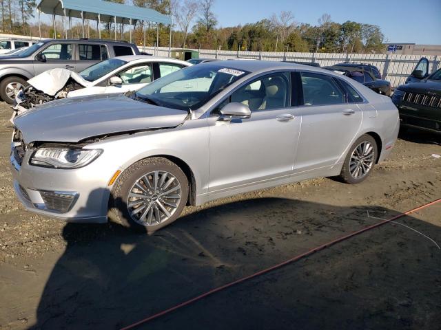 3LN6L5LU3JR621274 - 2018 LINCOLN MKZ HYBRID SELECT SILVER photo 1